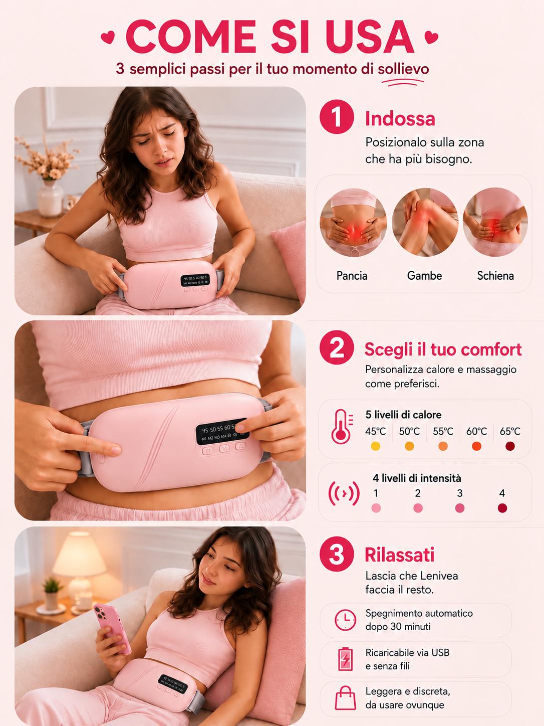 Cintura Mestruale Lenivea®